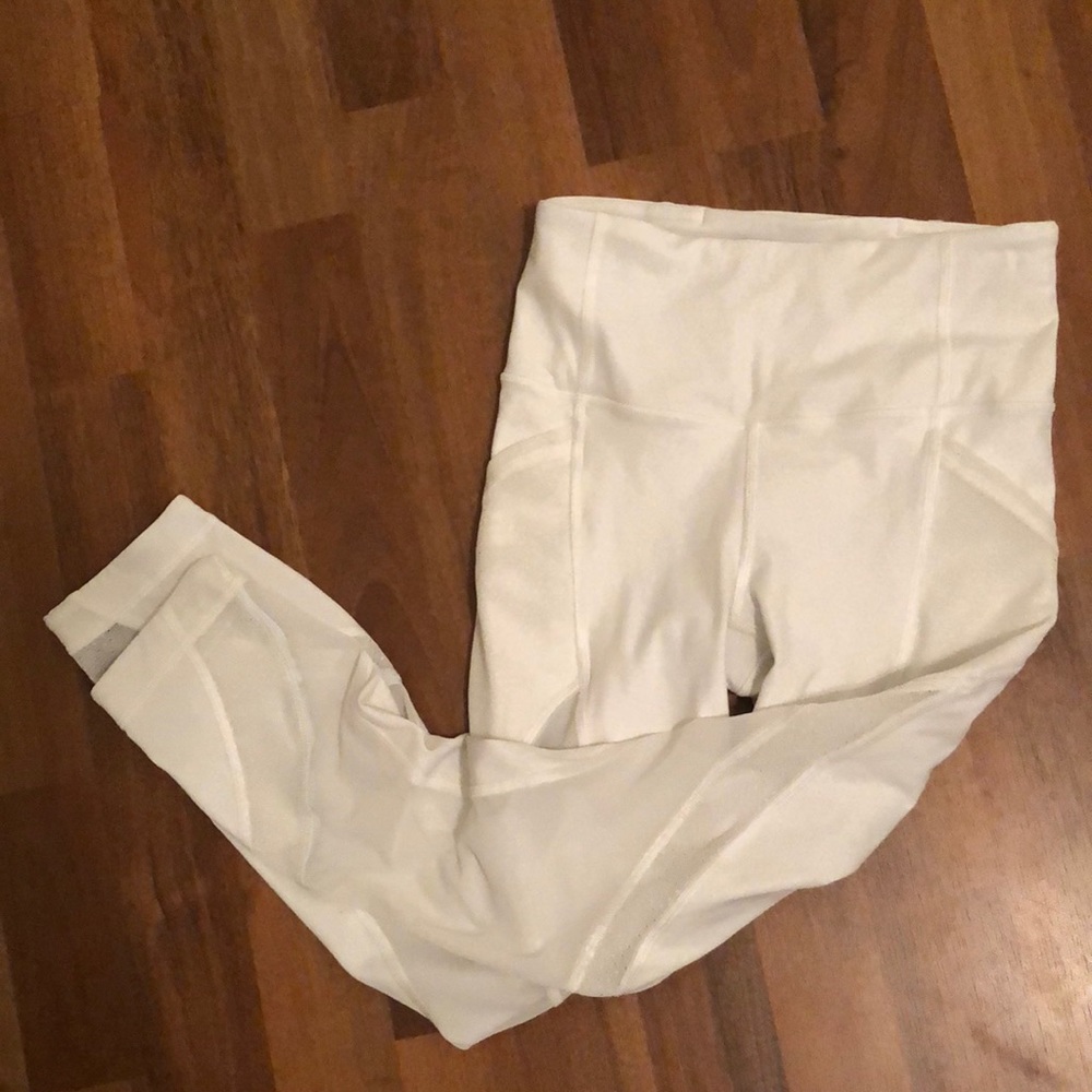 White Lululemon Leggings